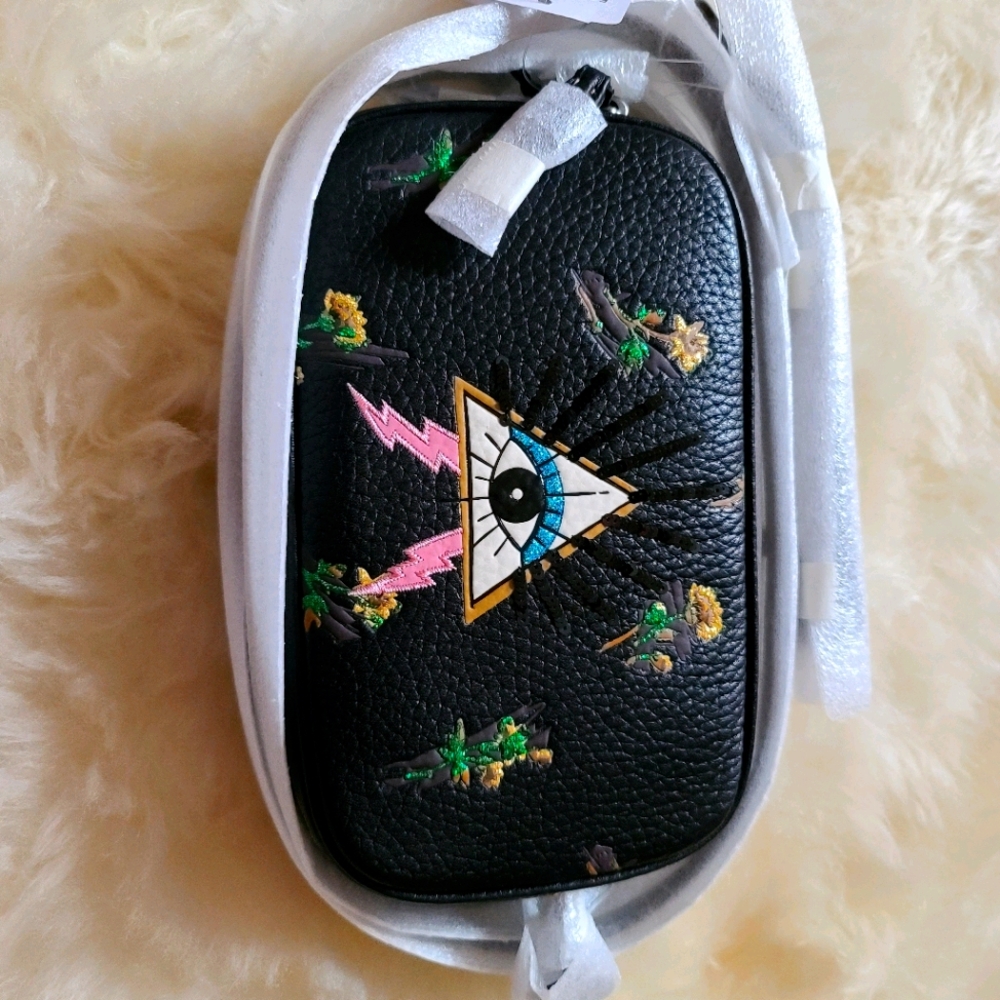 COACH Sadie Crossbody Pyramid Eye Hard to Find NWT